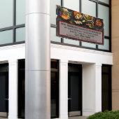 ベトカスタマイズナムレストラン大壁 横断幕 (ビルの外側)