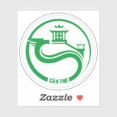 ベトナムầのCn Thnơのエンブレム シール (シート)