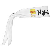 ベトナムおよび南ベトナム国旗Tと名前 タイヘッドバンド (回転270)