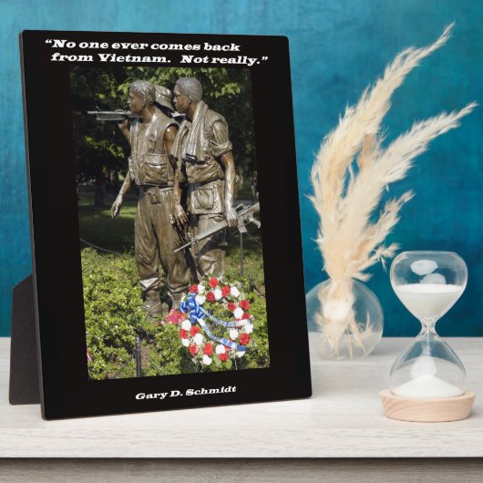 ベトナムから戻っ来た人はいない フォトプラーク (側面)