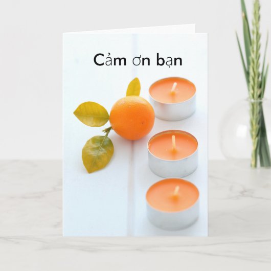 ベトナムではありがとう サンキューカード (正面)