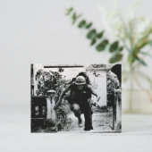 ベトナムで火災に見舞われる ポストカード (スタンド正面)