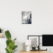 ベトナムに接近する熱帯性嵐コンソン ポスター (ホームオフィス)