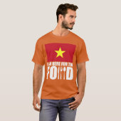 ベトナムのお土産 食べ物 旅行 レトロ Tシャツ (正面フル)