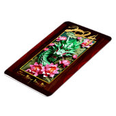 ベトナムのウッドグリーンドラゴン新年2024 RecM マグネット (左側)