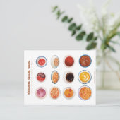 ベトナムのディッピングソースのはがき ポストカード (スタンド正面)