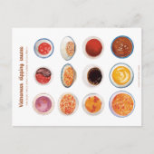 ベトナムのディッピングソースのはがき ポストカード (正面)