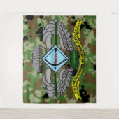 ベトナムのデルタの侵入者 タペストリー (正面)