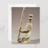 ベトナムのドンソン文明の戦士 ポストカード (正面/裏面)