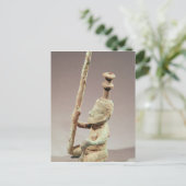 ベトナムのドンソン文明の戦士 ポストカード (スタンド正面)