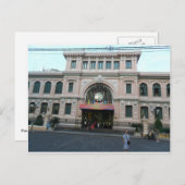 ベトナムのホーチミンにある郵便局建物 ポストカード (正面/裏面)