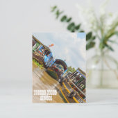 ベトナムのメコン川 ポストカード (スタンド正面)