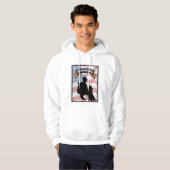 ベトナムの偵察者の警察犬訓練士のフード付きスウェットシャツ パーカ (正面フル)