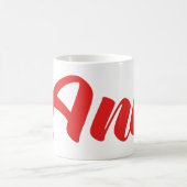 ベトナムの兄 - Anh 〜ベトナム語 コーヒーマグカップ (中央)