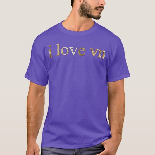 ベトナムの友達大好き Tシャツ (正面)