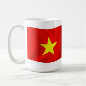 ベトナムの国旗マグカップ コーヒーマグカップ (左)