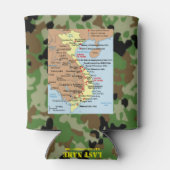 ベトナムの地図 缶クーラー (裏面)