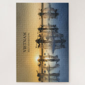 ベトナムの塩収穫 ジグソーパズル (縦)