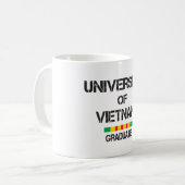 ベトナムの大学院の動揺してな1つのマグの大学 コーヒーマグカップ (正面左)