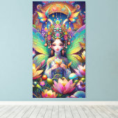 ベトナムの妖精 キャンバスプリント (インサイチュ (ウッドフロア))