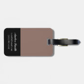 ベトナムの小さい背部眺め ラゲッジタグ (裏面横)