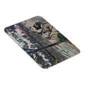 ベトナムの提灯をカスタマイズ可能な日付 マグネット (右側)