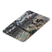 ベトナムの提灯をカスタマイズ可能な日付 マグネット (左側)