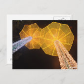 ベトナムの新年街灯 シーズンポストカード (正面/裏面)