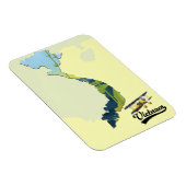 ベトナムの旅行マップ マグネット (右側)