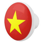 ベトナムの旗とセラミックノブの引っ張り セラミックノブ (右)