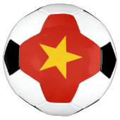 ベトナムの旗 サッカーボール (回転)