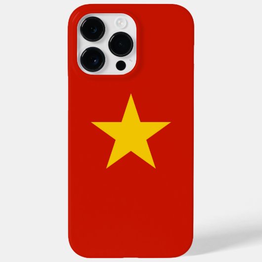 ベトナムの旗 Case-Mate iPhoneケース (裏面)