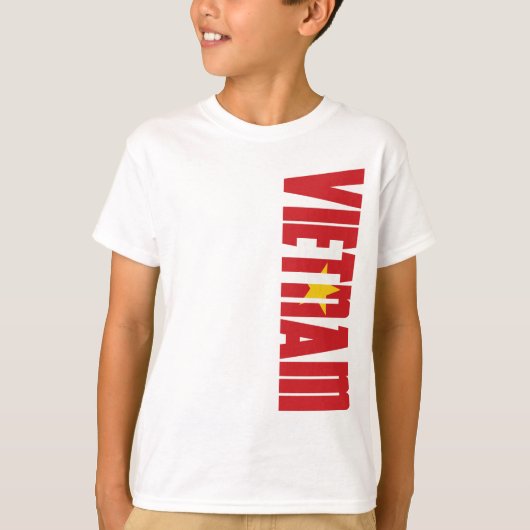 ベトナムの旗 Tシャツ (正面)