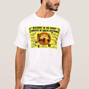 ベトナムの晴れた熱帯地方へようこそ Tシャツ