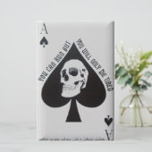 ベトナムの死カード 便箋 (スタンド正面)