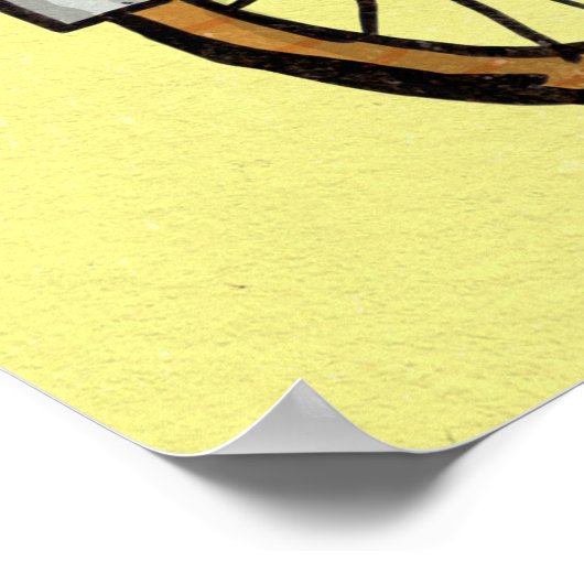 ベトナムの母イラストレーション母の日ギフト ポスター (角)