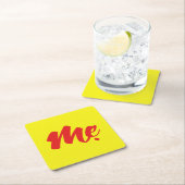 ベトナムの母 – Mting Vitế言語ệ スクエアペーパーコースター (インサイチュ)