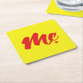 ベトナムの母 – Mting Vitế言語ệ スクエアペーパーコースター (アングル)