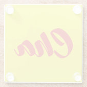 ベトナムの父 – Cha ～ế Ting Vitệ言語 ガラスコースター (裏面)