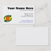 ベトナムの獣医があること誇りを持った 名刺 (正面/裏面)