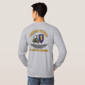 ベトナムの獣医の飛行士の翼 Tシャツ (裏面フル)