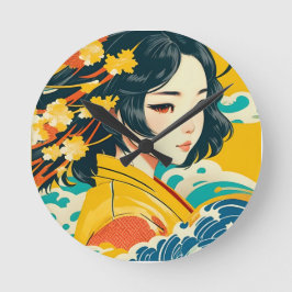 ベトナムの精神 ラウンド壁時計