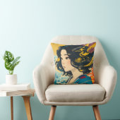 ベトナムの若い女性 クッション (椅子)