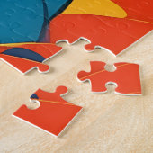 ベトナムの若い女性 ジグソーパズル (側面)