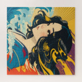 ベトナムの若い女性 ジグソーパズル (横)