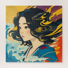 ベトナムの若い女性 ジグソーパズル