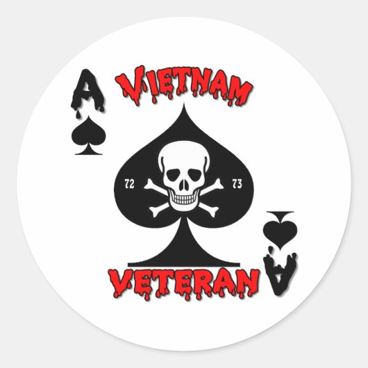 ベトナムの退役軍人のギフト1972年に1973年 ラウンドシール (正面)