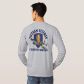 ベトナムの退役軍人のモホーク語 Tシャツ (裏面フル)