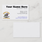 ベトナムの退役軍人の航空機乗務員の翼 名刺 (正面/裏面)