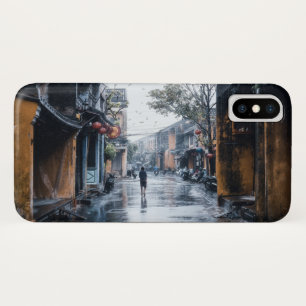 ベトナムの雨の通り iPhone X ケース